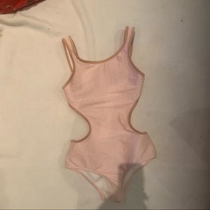 Seea pink backless swimsuit
